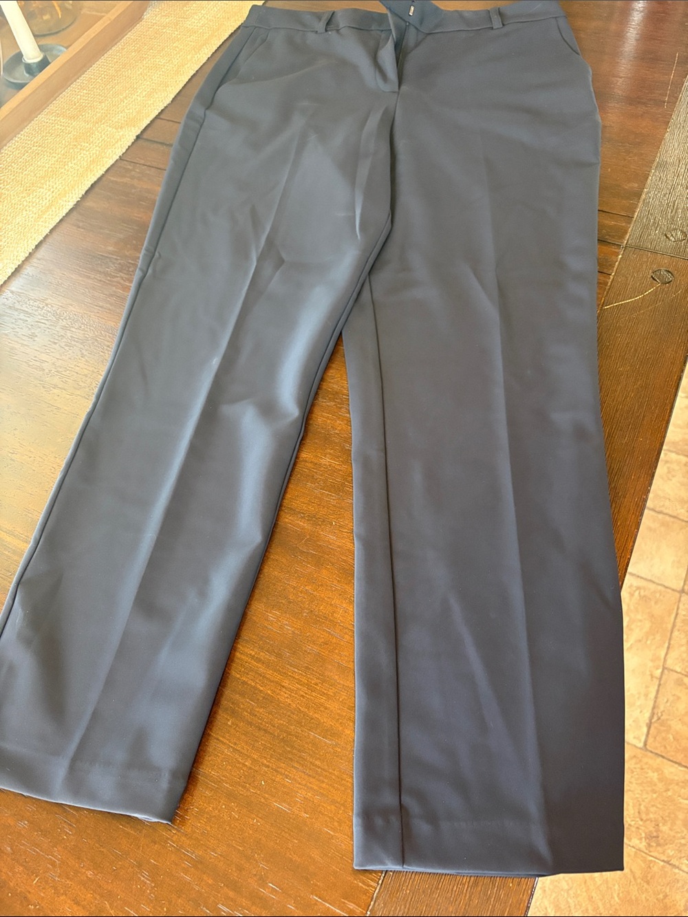 Christian Louboutin Black Straight-Leg Pants